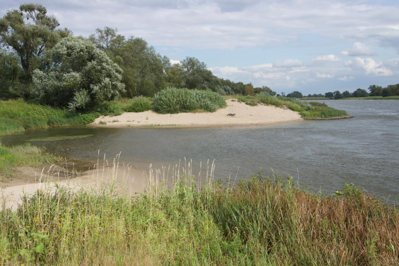 Ferienwohnung Am Schloss: Elbe-Nahe Unterkunft mit Schlossblick Barby Exterior photo